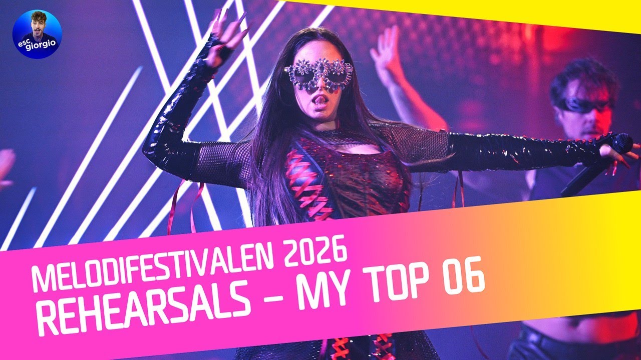 🇸🇪 Melodifestivalen 2026: Отборочный тур 2: Мои 6 лучших [После репетиций]