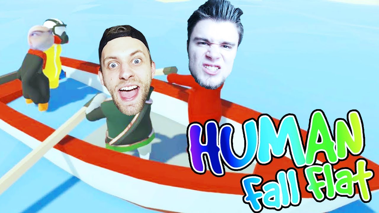 PŁYNIEMY PRZEZ OCEAN! | Human Fall Flat [#6] (With: Kubson, Plaga, Dobrodziej, Diabeuu)