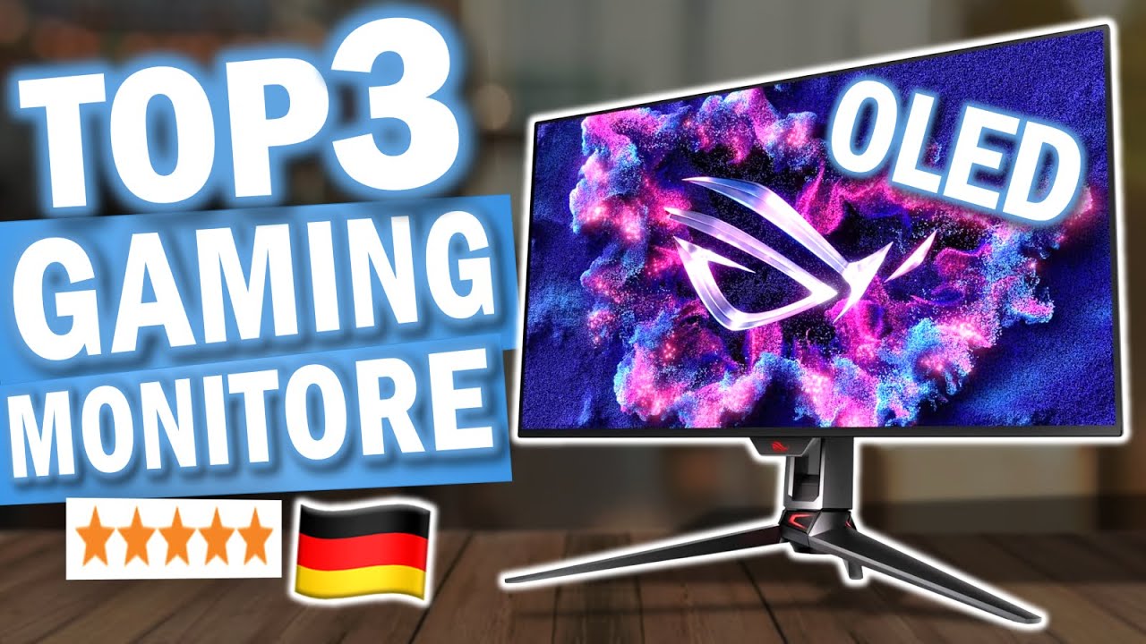 OLED GAMING MONITOR kaufen: Top 3 OLED Gaming Monitore 2026 im Vergleich!