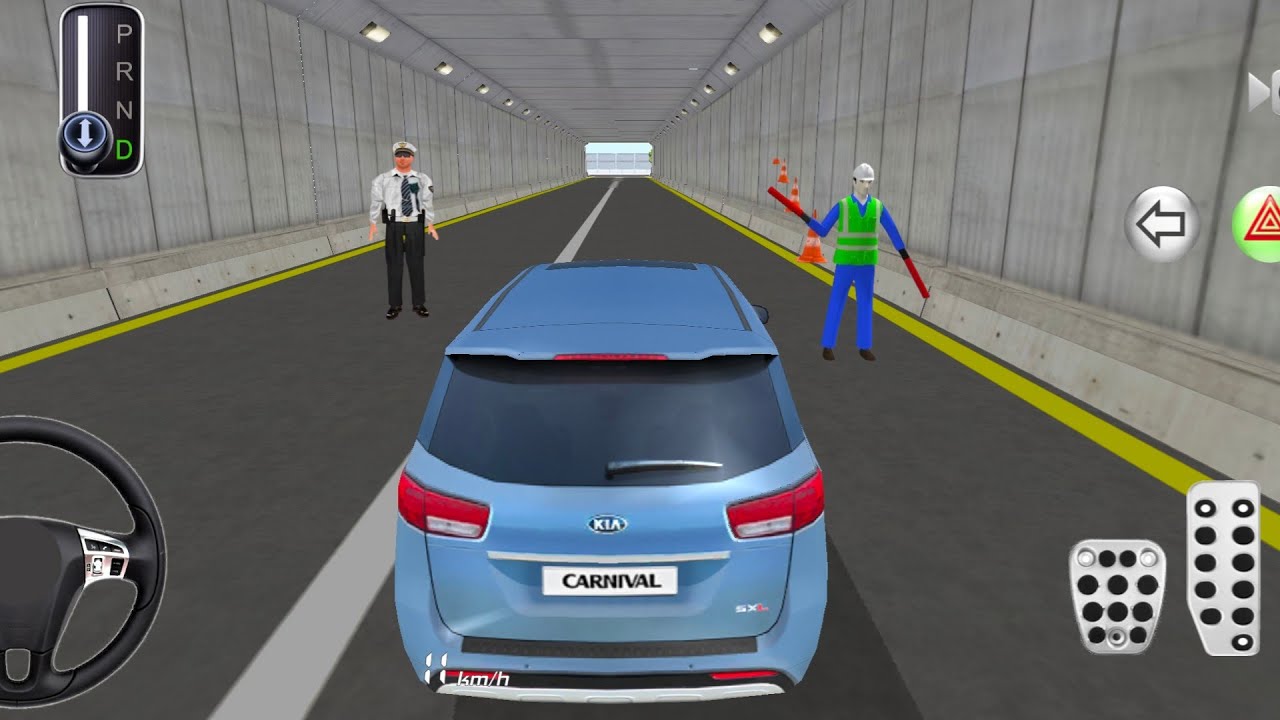 New Carnival Car Stuck in Parking Garage - 3D Driving Class - Car Game - 3D Driving Class 2026