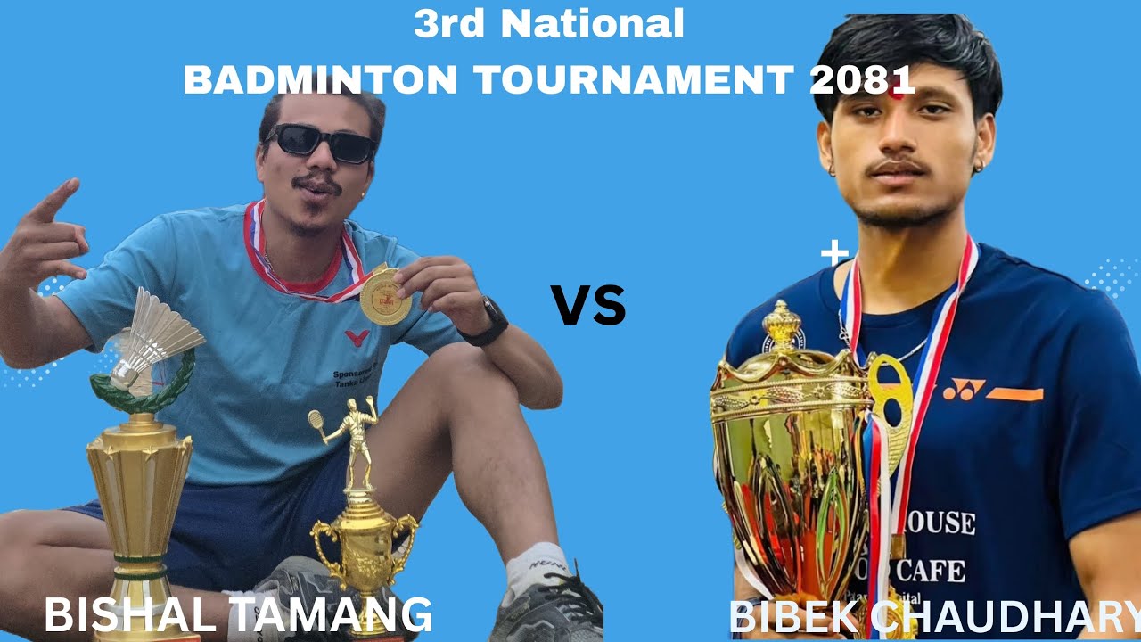 BISHAL TAMANG  vs BIBEK CHAUDHARY (TAC)  men's single highlight #Butwal #badminton