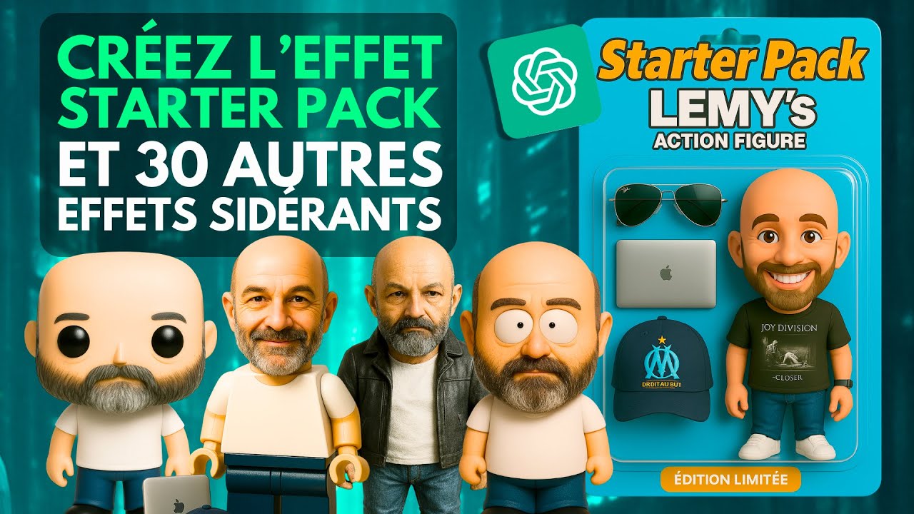 🎒 Créez votre Starter Pack avec Chat GPT en 2 min ⏱️ (+ 30 effets incroyables !)