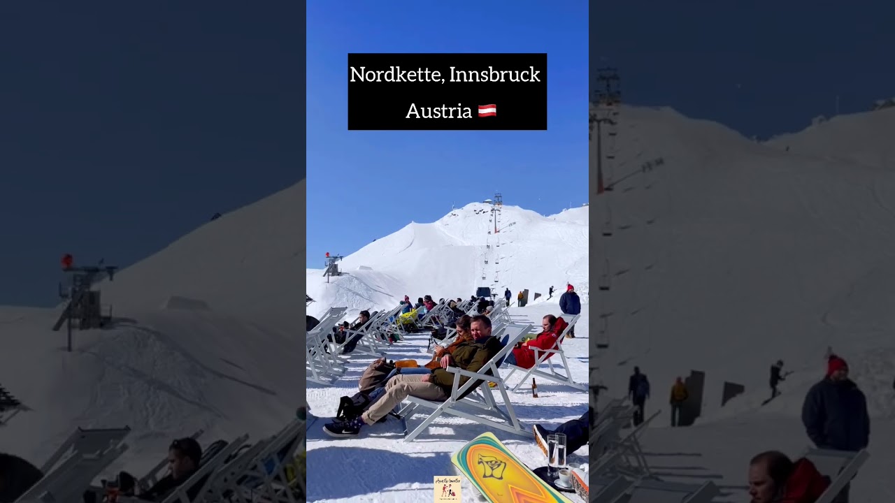 Nordkette in Innsbruck, Austria 🇦🇹 | One of the Best place for Skiing ⛷️ in Austria 🇦🇹 #austria
