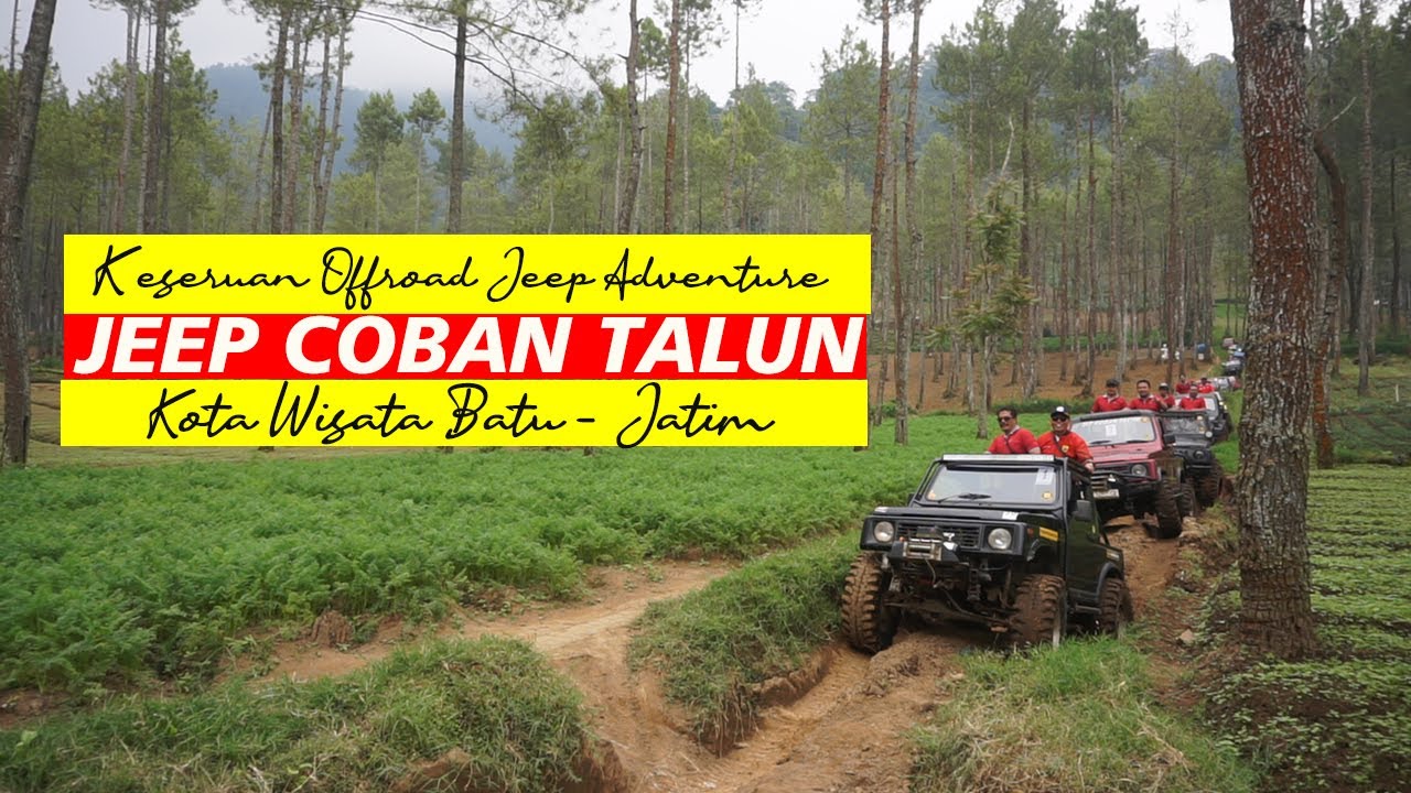 KESERUAN OFFROAD ADVENTURE JEEP COBAN TALUN BATU MALANG