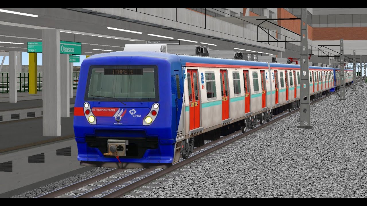 [CPTM] Linha 8 Diamante - Série 2070 | Itapevi × Osasco [OpenBVE]