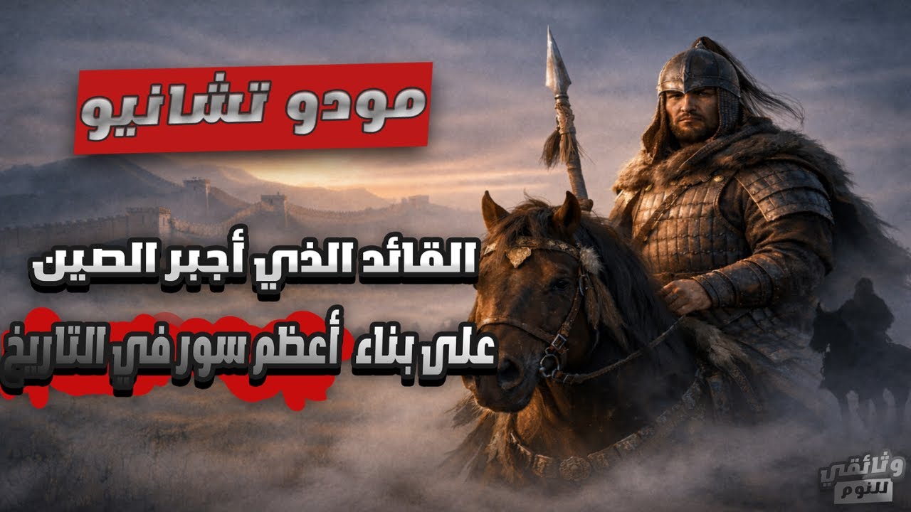 القائد الذي كان أحد أسباب بناء سور الصين العظيم | مودو تشانيو | وثائقي للنوم