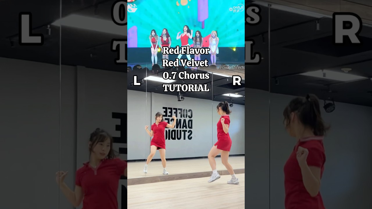 Red flavor - Red Velvet 0.7 Chorus tutorial. #redvelvet #redflavor #kpop #kpopdance #dancetutorial