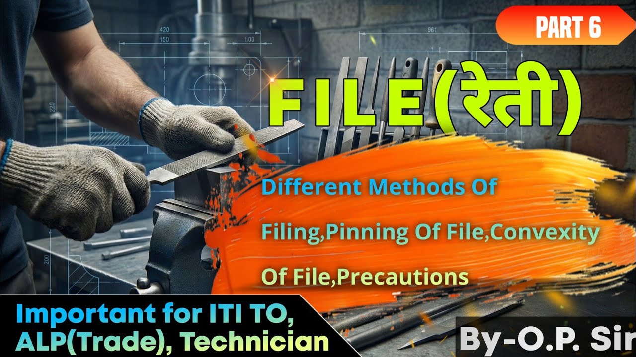 Different Methods Filing|Pinning Of File|Convexity Of File|Care And Maitenance