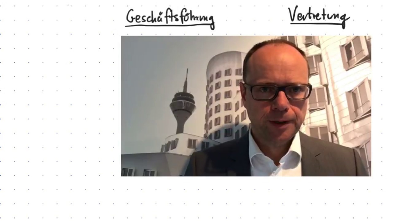 Gesellschaftsrecht - Gesch&auml;ftsf&uuml;hrung und Vertretung
