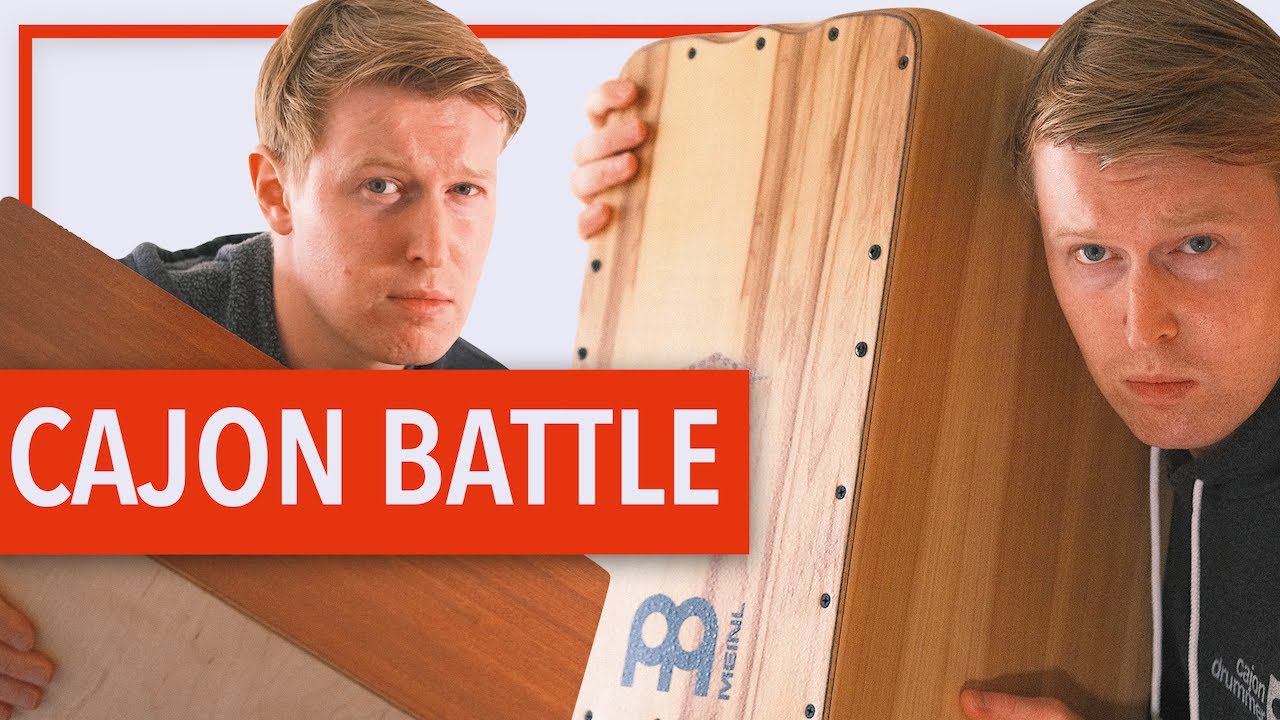 Slaptop Cajon VS. Стандартный кахон &ndash; КАЙОН БИТВА!