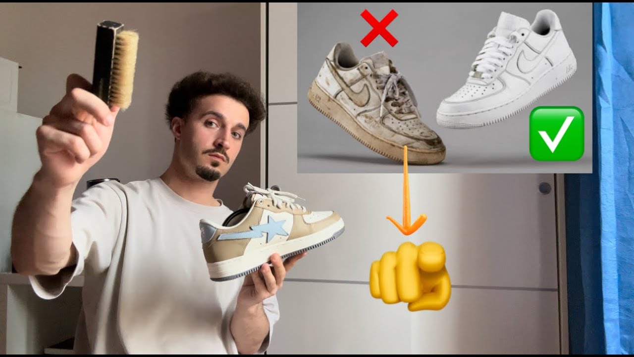 CÓMO LIMPIAR y CUIDAR tus ZAPATILLAS sin ESFUERZO