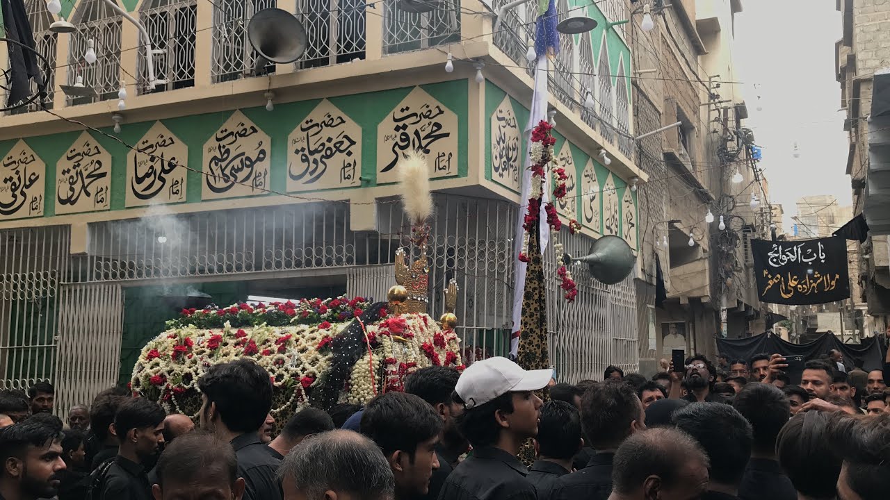 9 Muharram Juloos e Shahzada E Ali Akberع In Ali Basti | Karachi | 2024 |