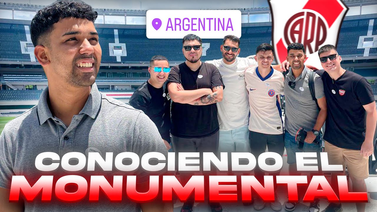CONOCIENDO el ESTADIO MONUMENTAL, la CASA de RIVER PLATE | TOUR COMPLETO con LOS MOSQUETERMOS