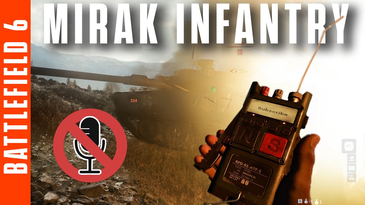 BATTLEFIELD 6 - Mirak Valley Infantry / No Commentary