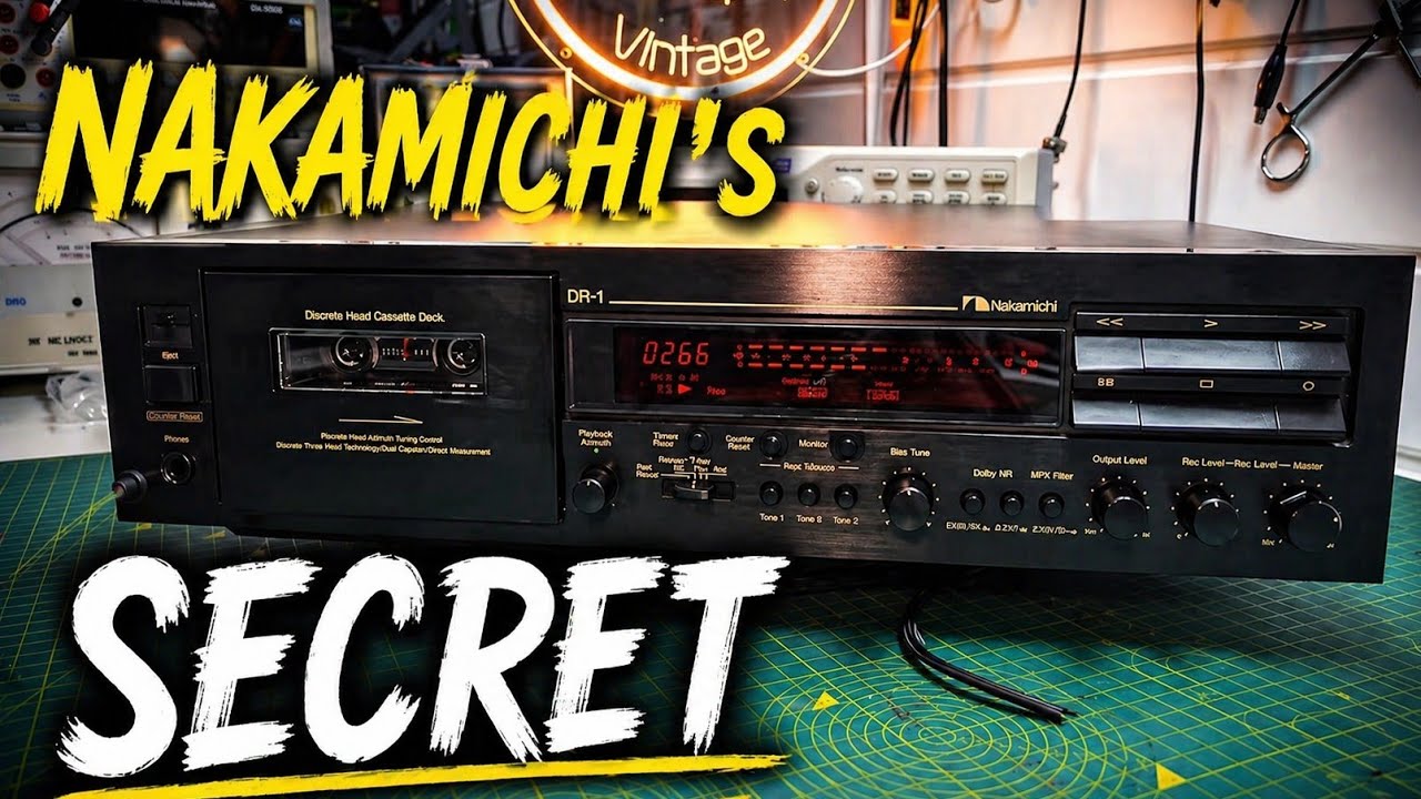 Nakamichi DR-1 Unlocking Professional Calibration?