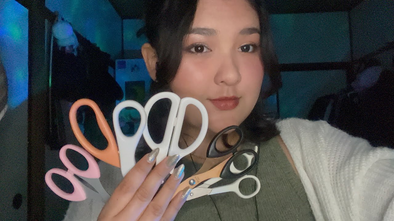 ASMR só com tesouras ✂️