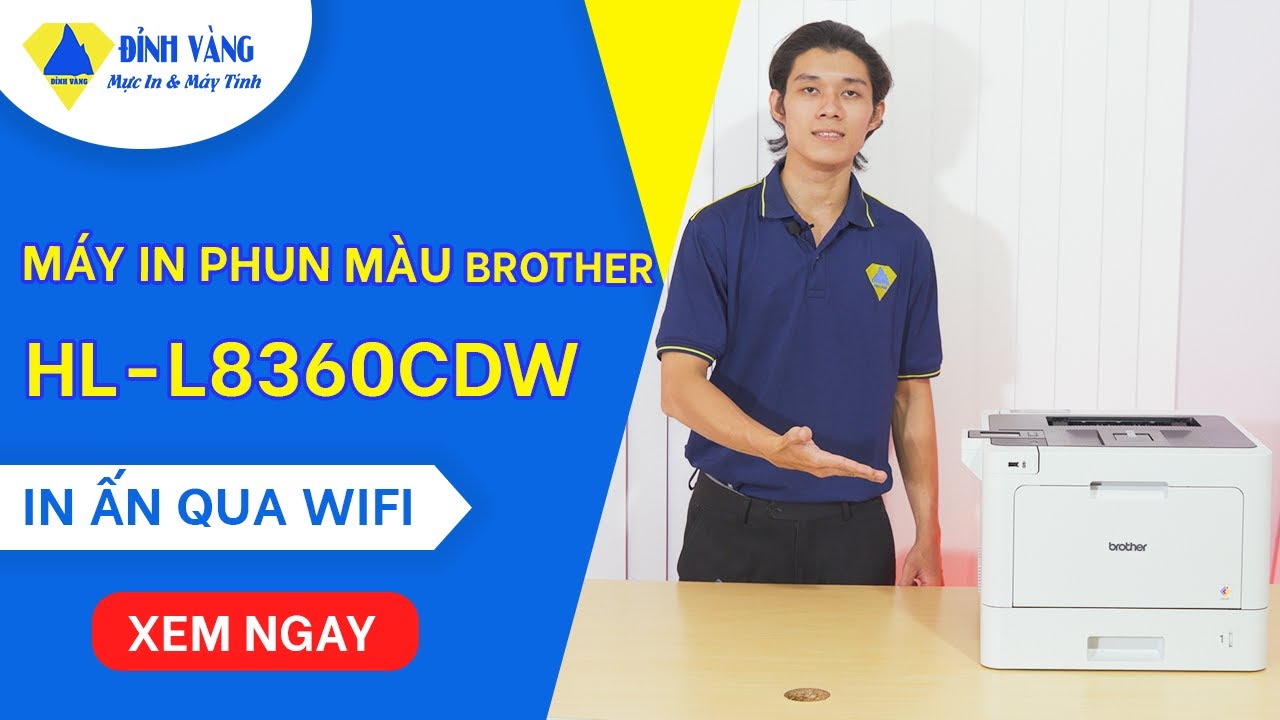 Máy in Brother HL-L8360CDW | In đảo mặt tự động tốc độ nhanh!
