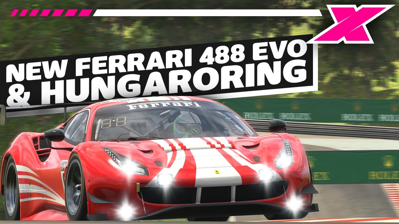 NEW Ferrari 488 Evo and Hungaroring | More iRacing Season 4 Content with @Dave Cam