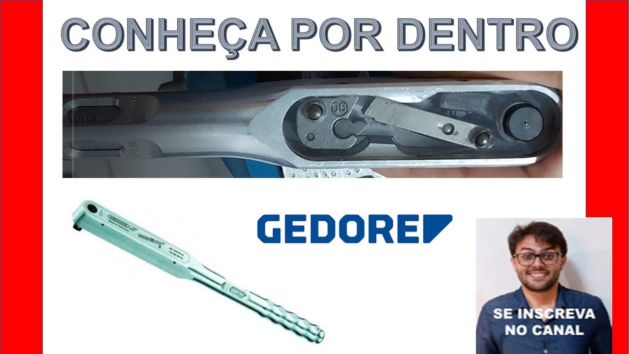 CONHEÇA POR DENTRO O TORQUÍMETRO DE  ESTALO DREMOMETER - COM O ENGENHEIRO JÚLIO GALVÃO
