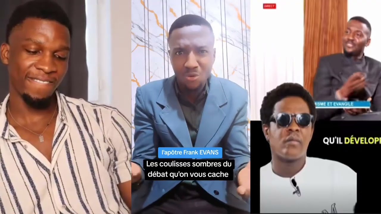 PASTEUR FRANCK EVANS PARLE DES COULISSES SOMBRES DU DÉBAT ENTRE CHOCOLAT DES FILLES ET LUI⛔😱