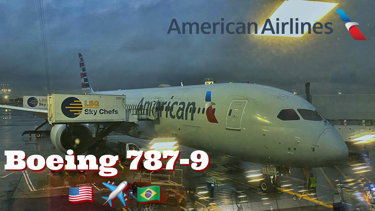 American Airlines | B787-9 | Nova Iorque(JFK) - São Paulo(GRU) (AA951) #americanairlines #b787