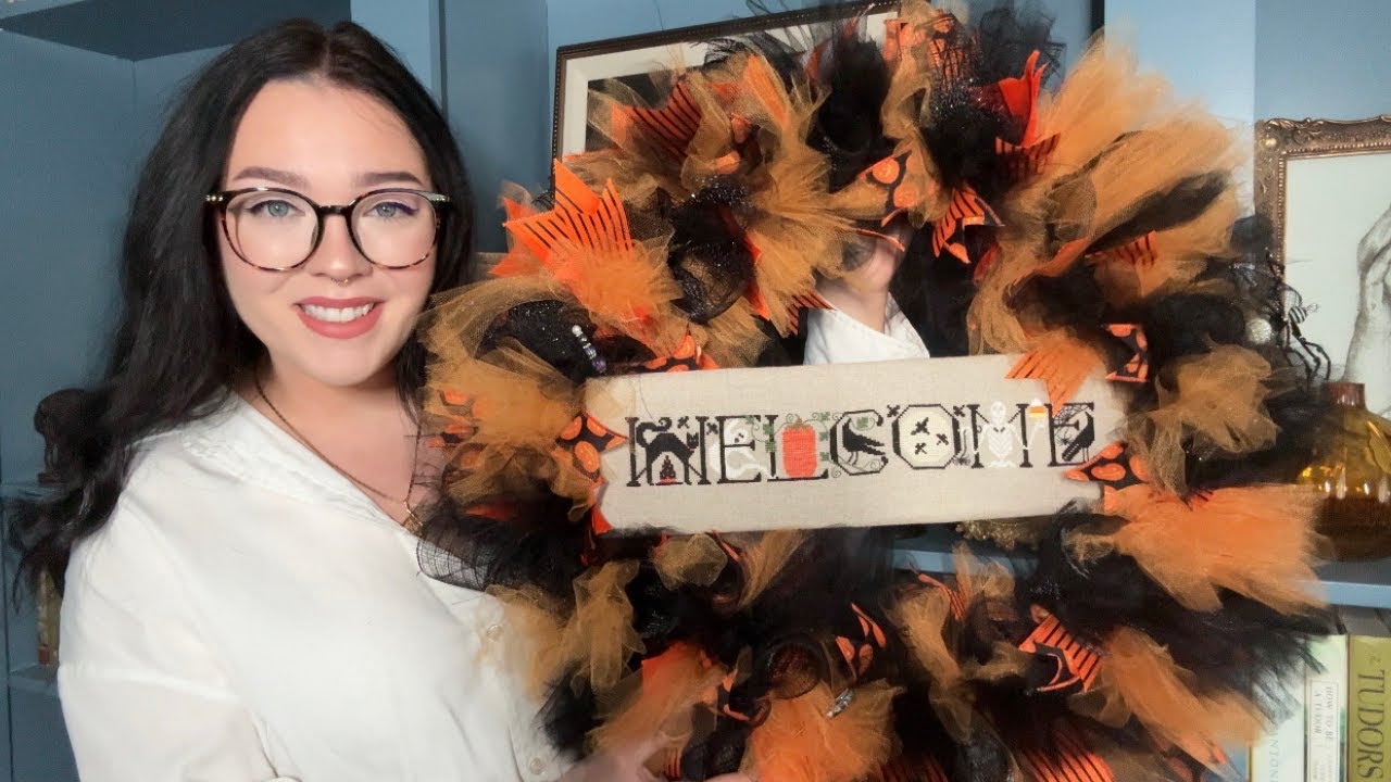 How to Make A Ribbon Wreath &bull; The Seattle Stitcher 