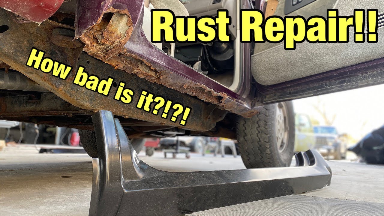 92 Chevy Silverado Rocker Panel Repair! Part 1