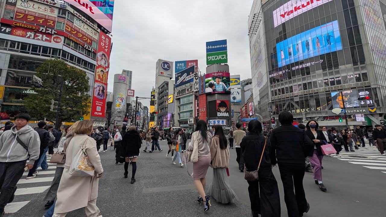 【高画質FHDお散歩ライブカメラ】渋谷　散歩　Shibuya walking【live camera】2026/03/02