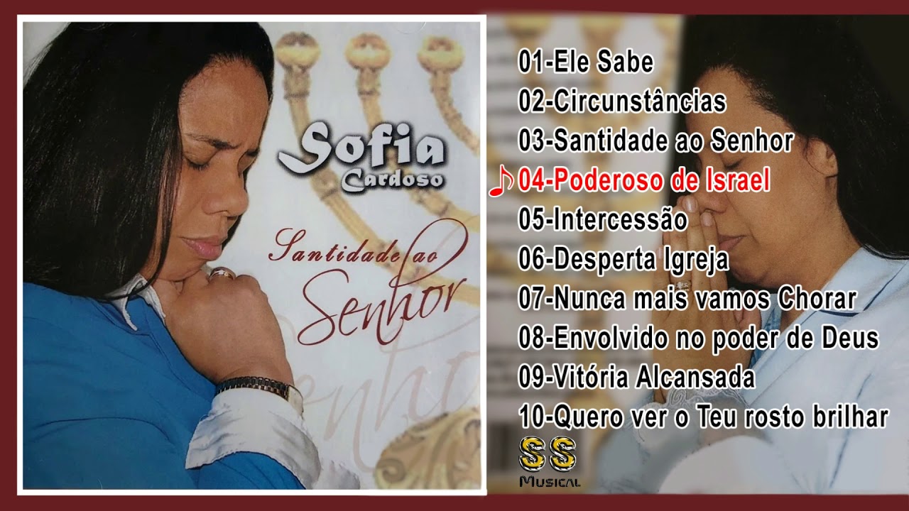 SOFIA CARDOSO SANTIDADE AO SENHOR  CD COMPLETO FULL-HD