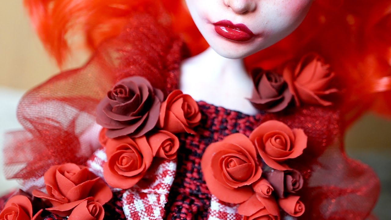 Rose Red 🌹 OOAK Custom MH Doll Spectra Repaint