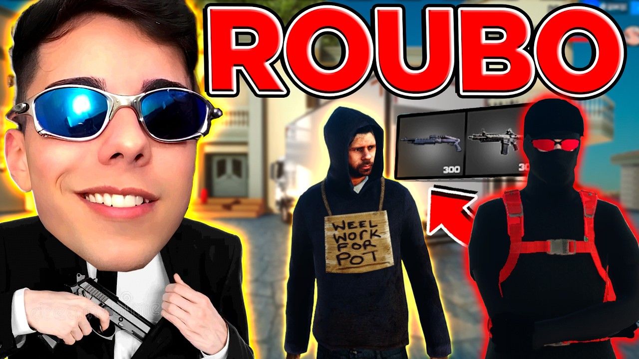 ROUBEI OS VENDEDORES DE ARMAS no GTA SAMP 😱