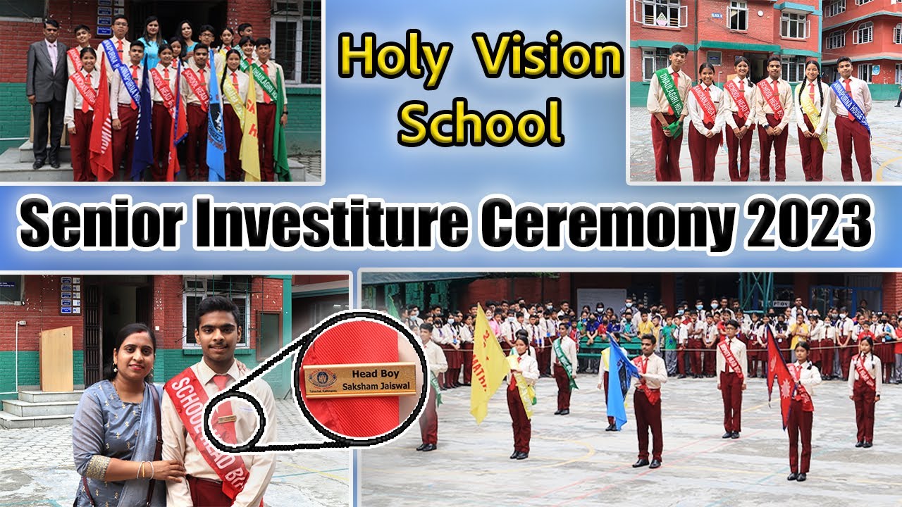 Empowering Future Leaders!🌟 Investiture Ceremony of Holy Vision School 2023 | #investitureceremony