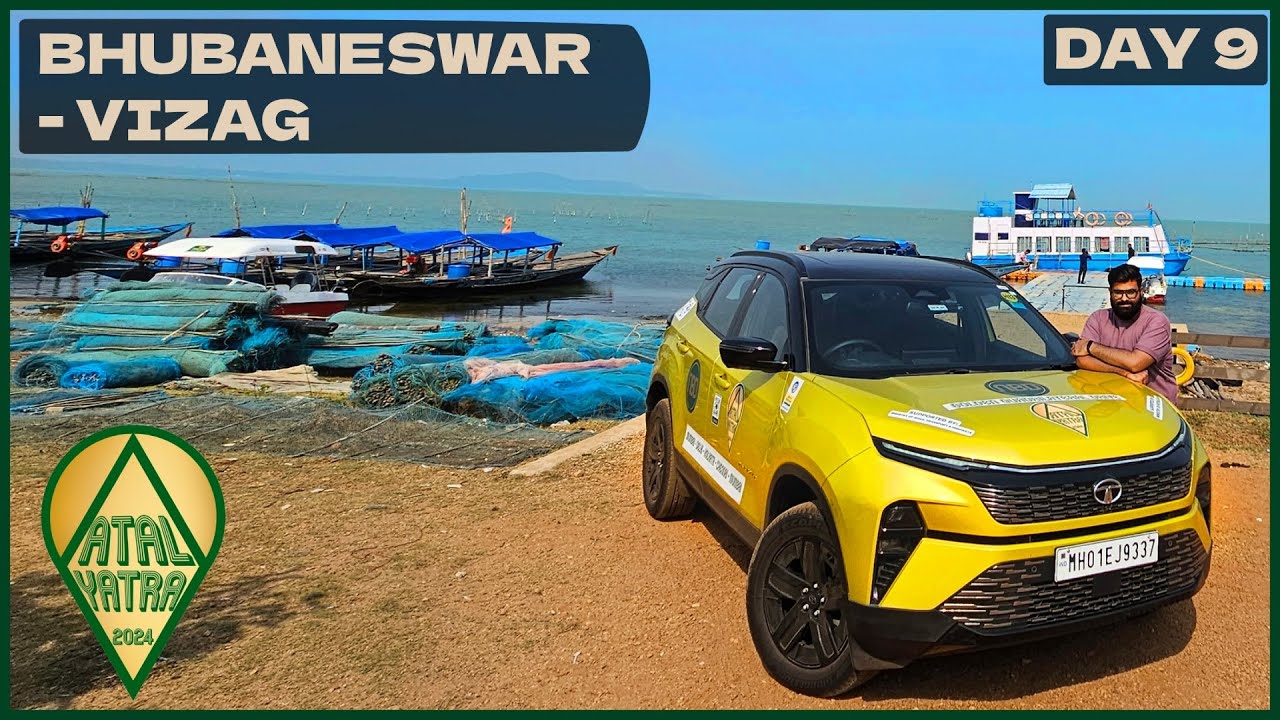 Bhubaneswar to Vizag Road Trip 2024 / Atal Yatra Day 9
