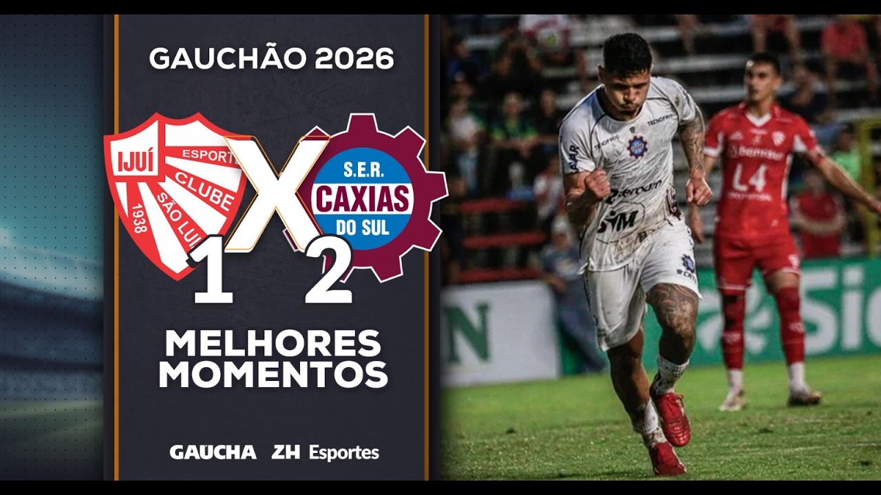 SÃO LUIZ 1x2 CAXIAS | MELHORES MOMENTOS | TROFÉU FARROUPILHA | 16/02/2026