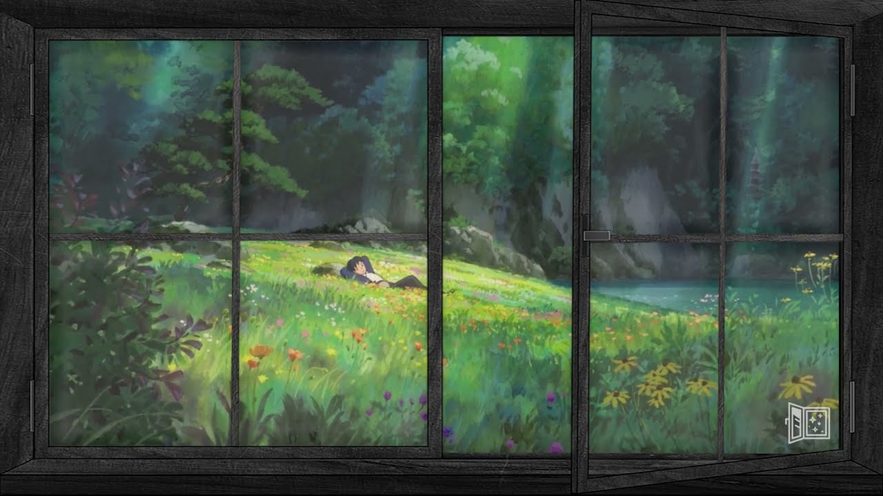 Ghibli Window | Arriety | Studio Ghibli | Lofi | Projector | HD | 借りぐらしのアリエッティ