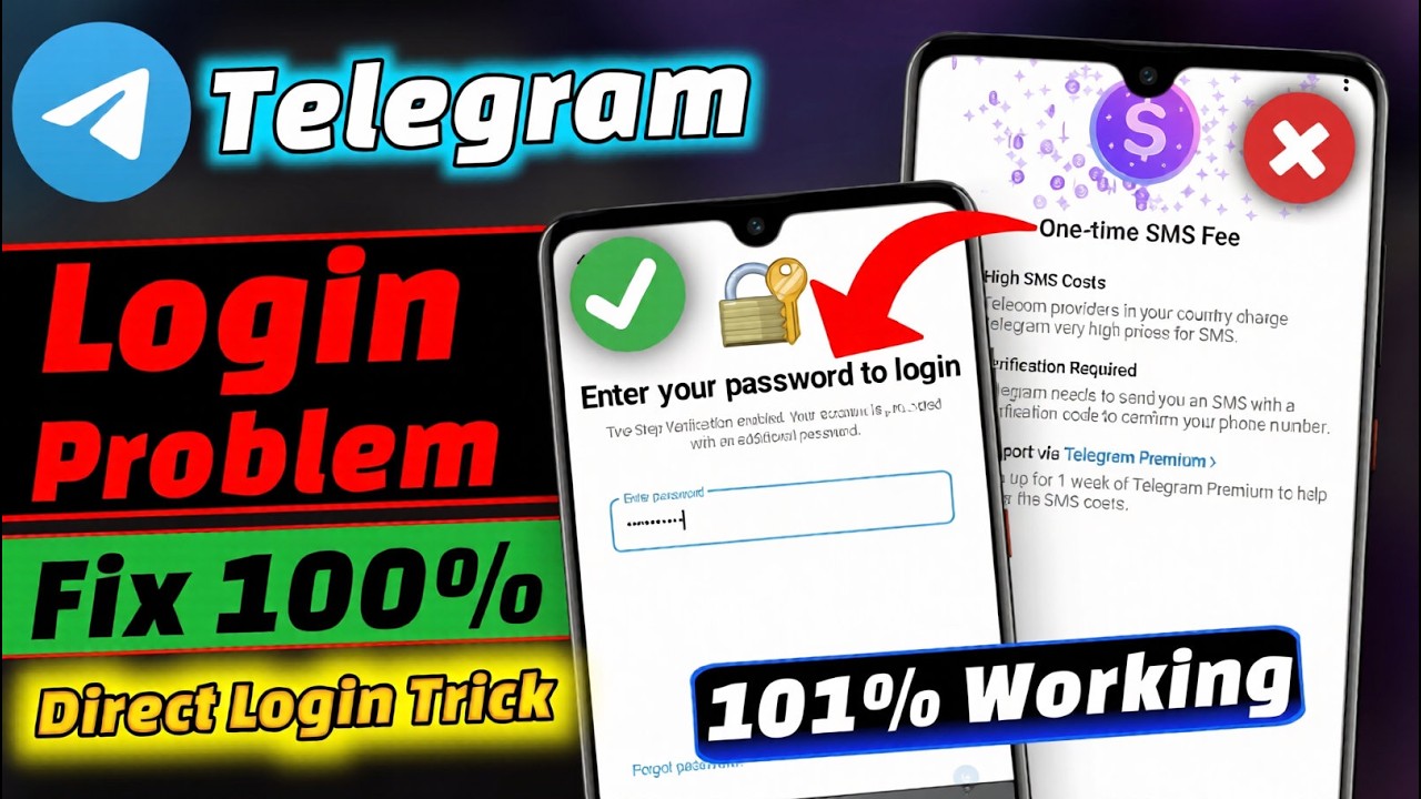 How To Fix Telegram Code SMS Problem (2026) | Telegram Login Problem | Fix Telegram SMS Fee Problem