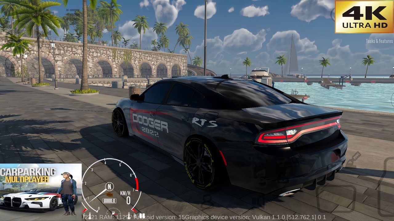 Dodge Charger SRT Hellcat 3000++ Drag Tune | Fastest Setup in Car Parking Multiplayer 2