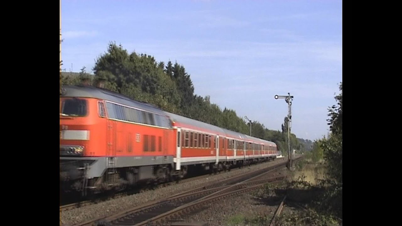 Mit der 218 durch die Eifel