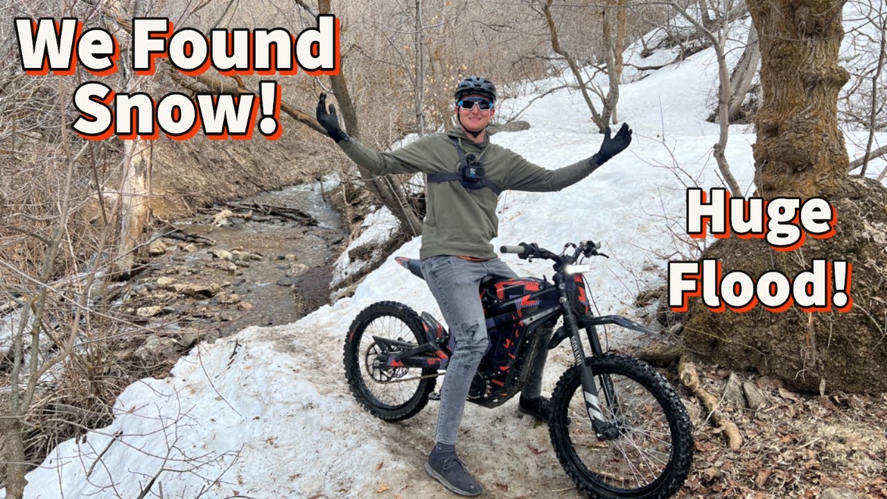 We Found Snow! First Talaria Spring Ride & Massive Utah Flooding