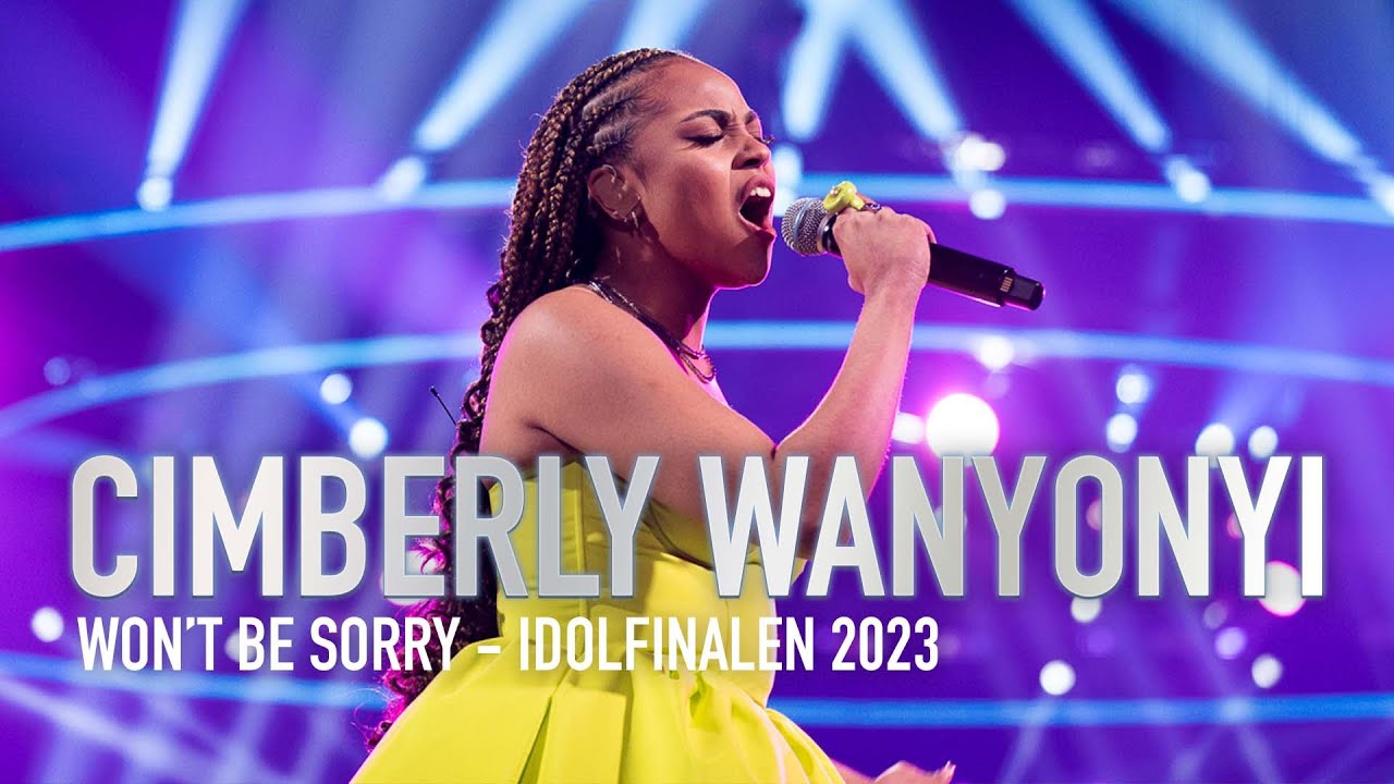 Cimberly Wanyonyi sjunger vinnarl&aring;ten &rdquo;Won&rsquo;t Be Sorry&rdquo; i Idolfinal&hellip;  | Idol Sverige | TV4 & TV4 Play