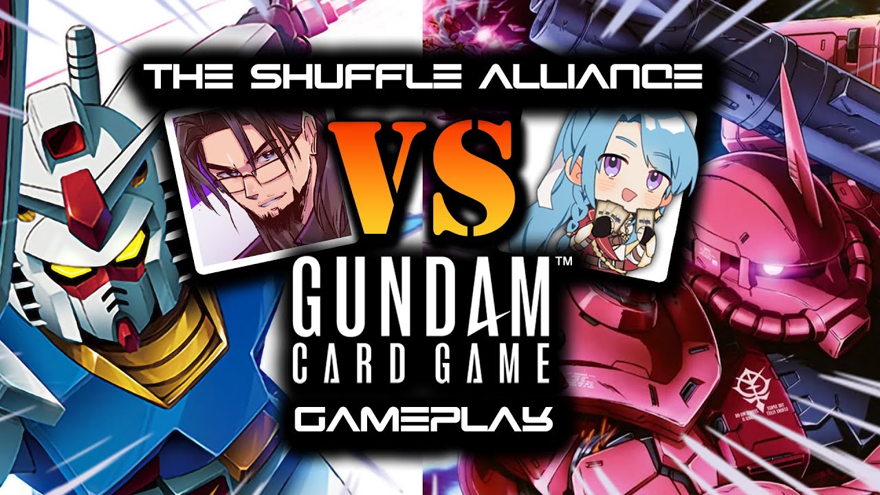 Red/Blue Ping VS Blue/Green Aggro ft @DuoLeveling ► The Shuffle Alliance 3 Gundam Card Game Gameplay