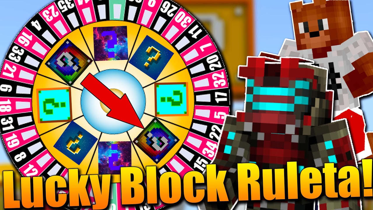 ŠÍLENÁ LUCKY BLOCK RULETA!😱🔥 Minecraft Lucky Block Roulette w/Cabomm