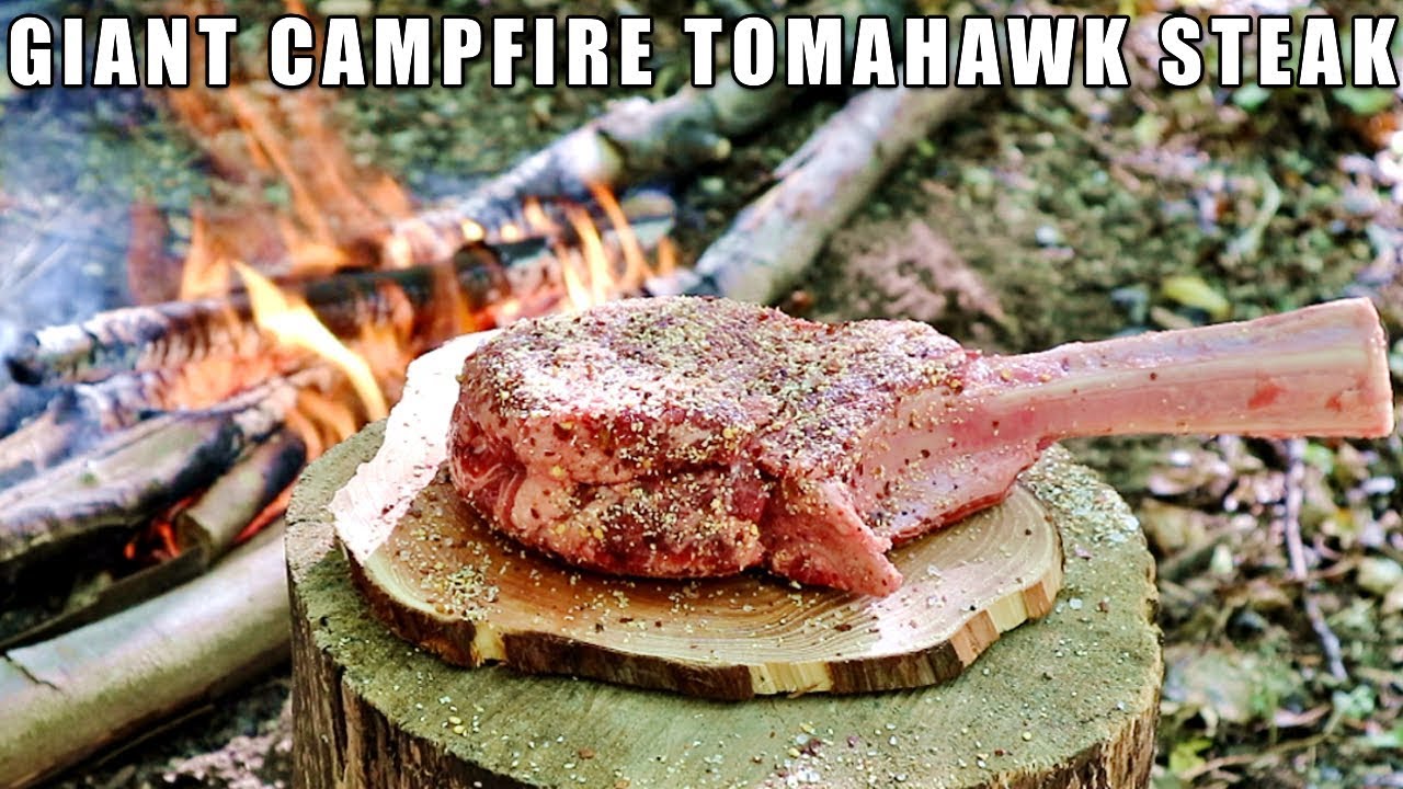 Campfire Tomahawk Steak - SHOW US YOUR STEAK CHALLENGE
