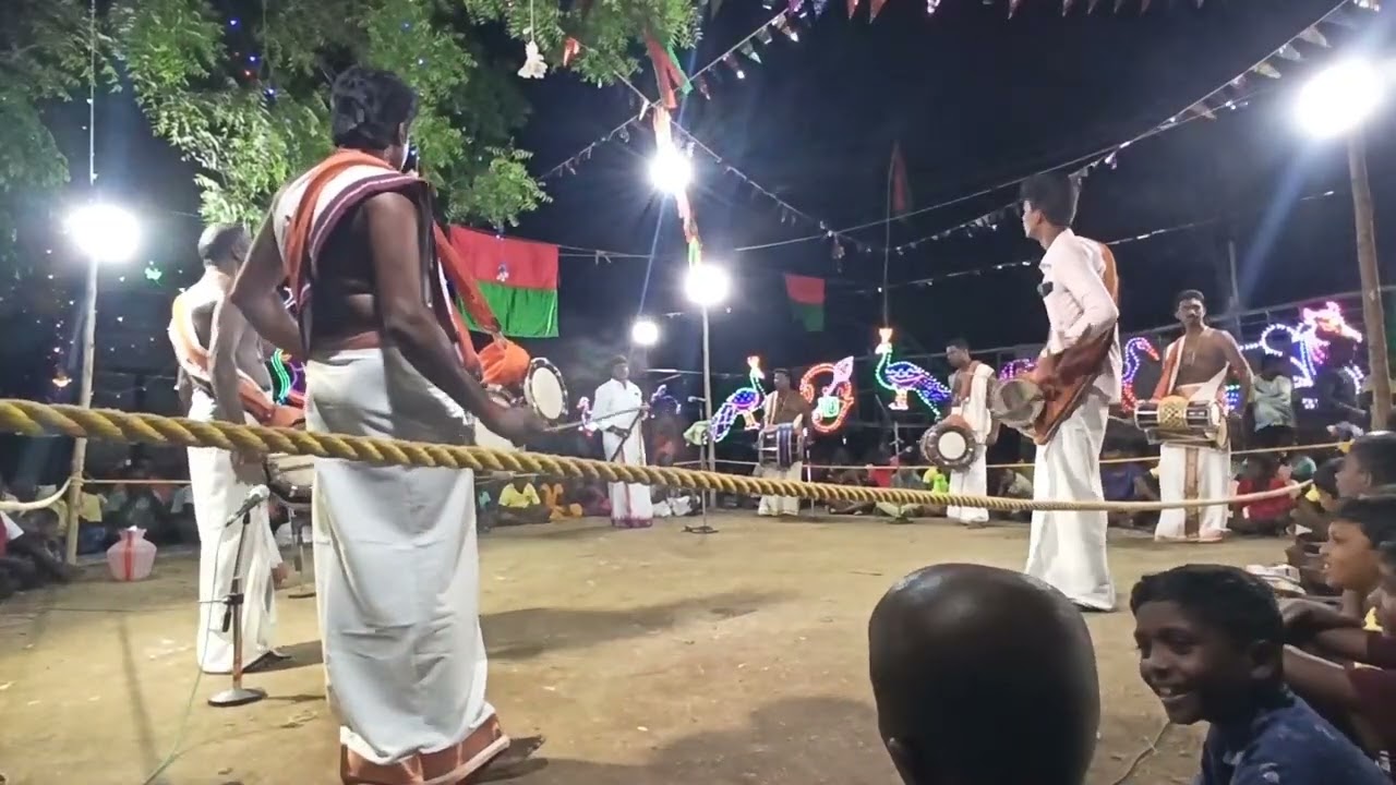 💥இருக்கன்குடி கருப்பசாமி குழுவின் நய்யாண்டி மேளம்💥 ⚡️அடி ஒன்னும் இடி மாறி விழுது⚡️ #karakattam