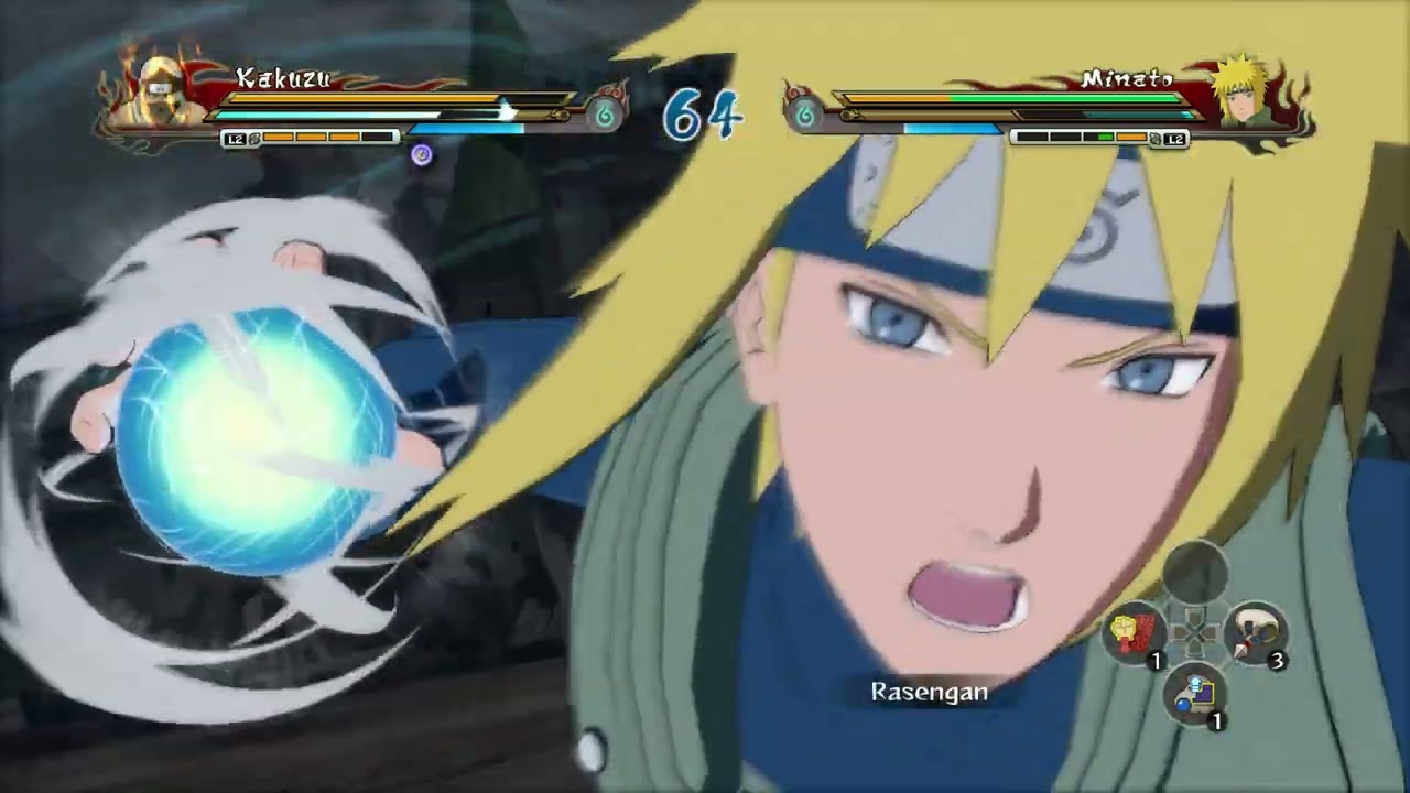 Kakuzu vs Minato - Naruto Shippuden Ultimate Ninja Storm Revolution