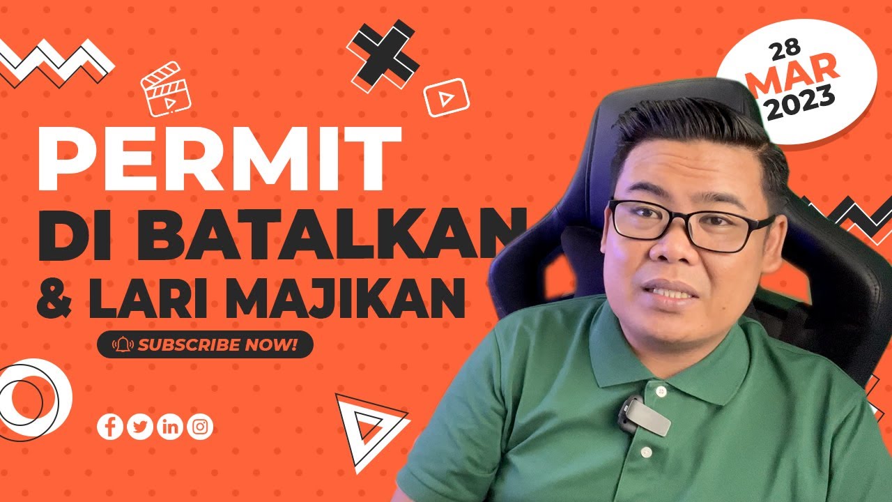 PERBADAAN PERMIT DI CANCEL LARI MAJIKAN DENGAN TAMAT KONTRAK.