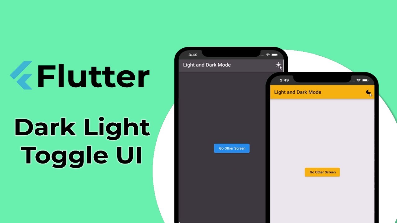 Flutter Dark and Light Theme | Dynamic Theme switching in Flutter | Light and Dark modes in Flutter