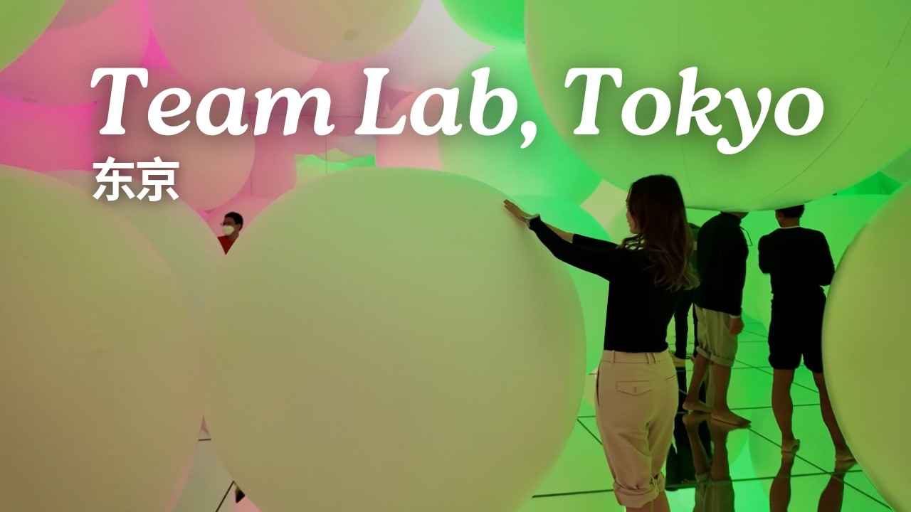 Japan Tokyo Team Lab Walkthrough