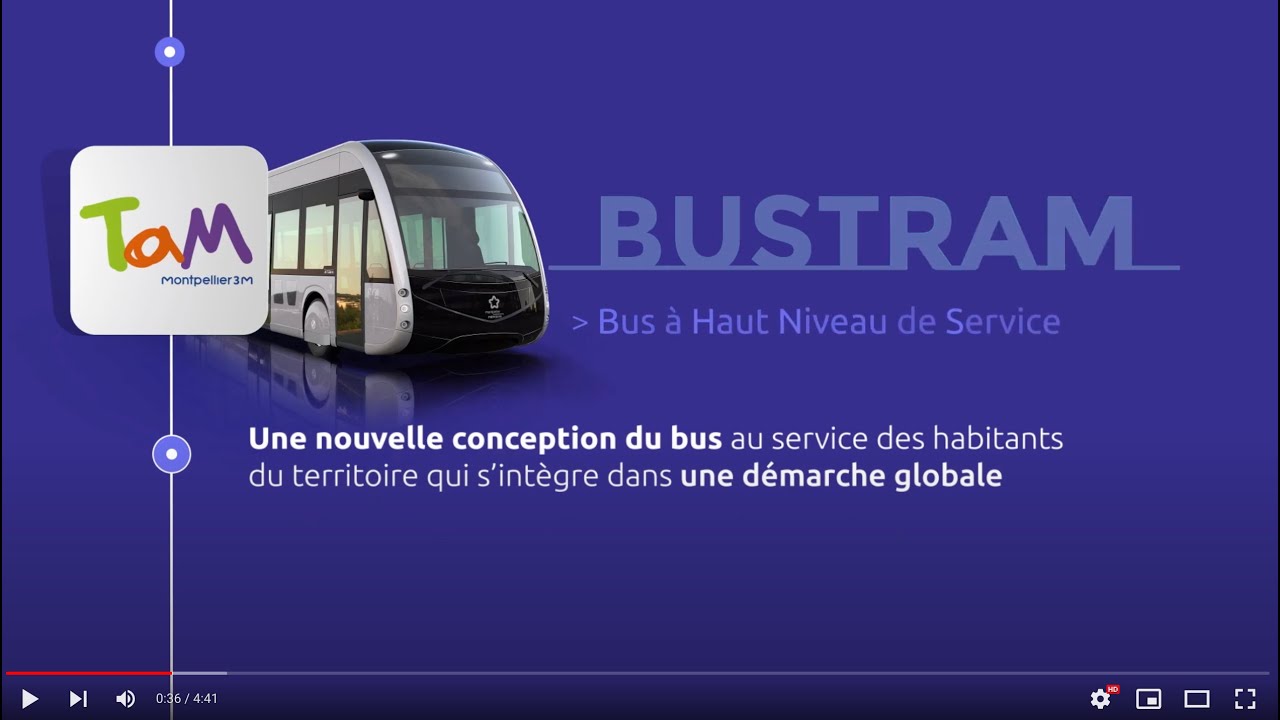 bustram - Montpellier Méditerranée Métropole