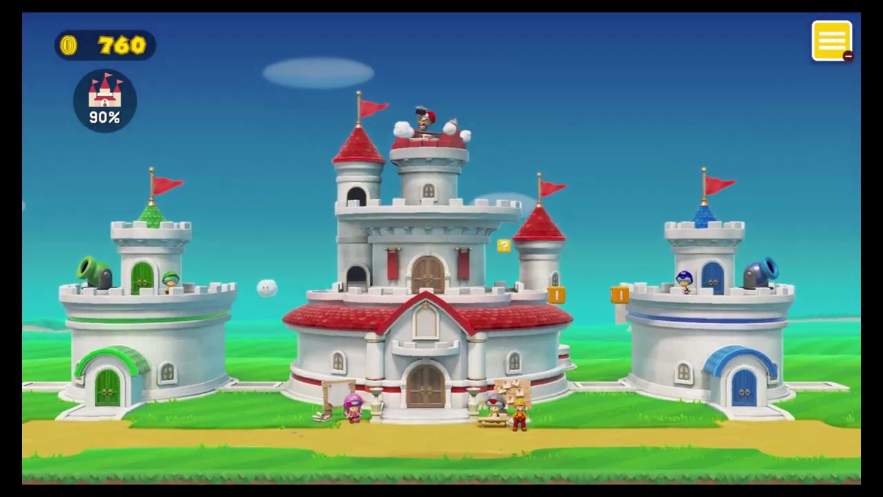 Mario Maker 2 - 66 Para Beetle Transfer   fail   call Luigi